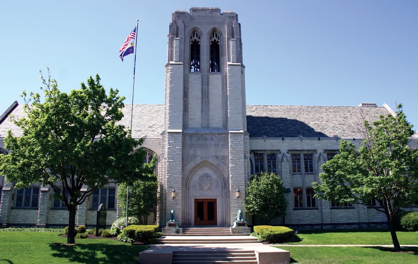 exterior of lever memorial temple